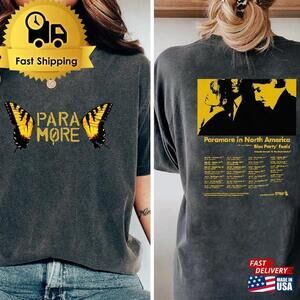 Paramore Tattoo Shirt 2023 American Tour 2 Sided